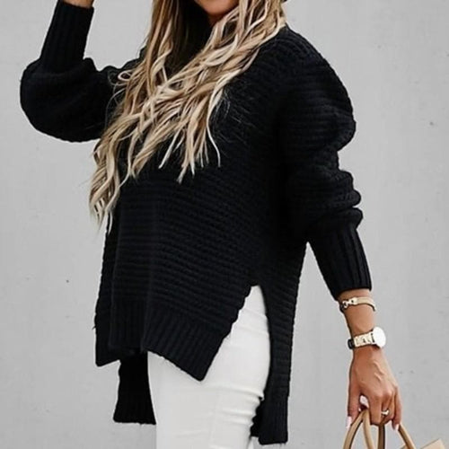 Lune London | Knit sweater - Oversized cut - High neckline - Soft and warm