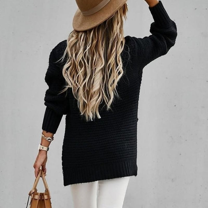 Lune London | Knit sweater - Oversized cut - High neckline - Soft and warm