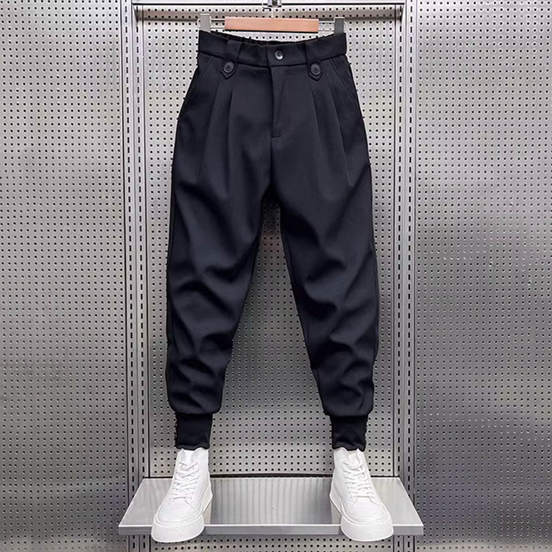 Lune London | Black Pleated Harem Pants
