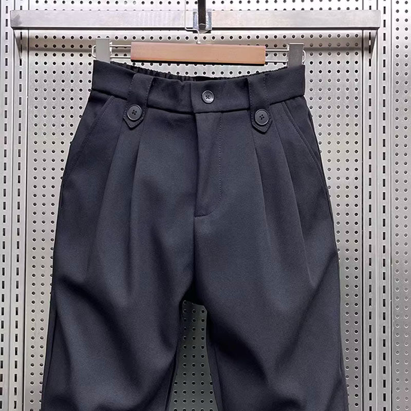 Lune London | Black Pleated Harem Pants