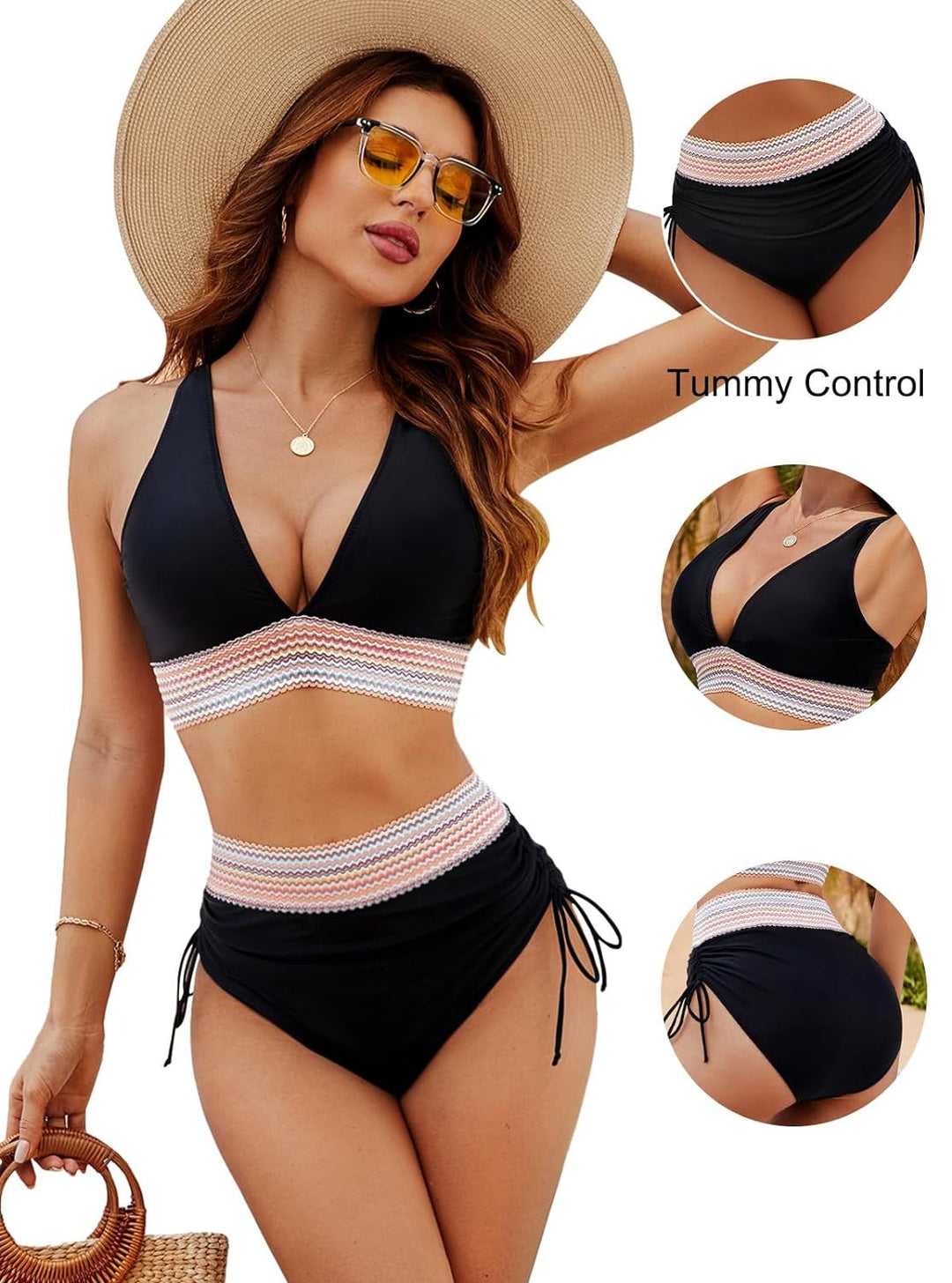 Lune London | Bikini With High Waist And Tummy Control