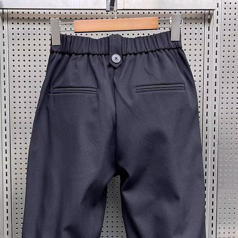 Lune London | Black Pleated Harem Pants