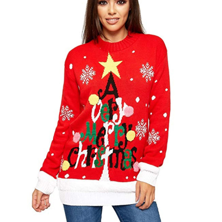 Christmas sweater for women with festive design Lune London