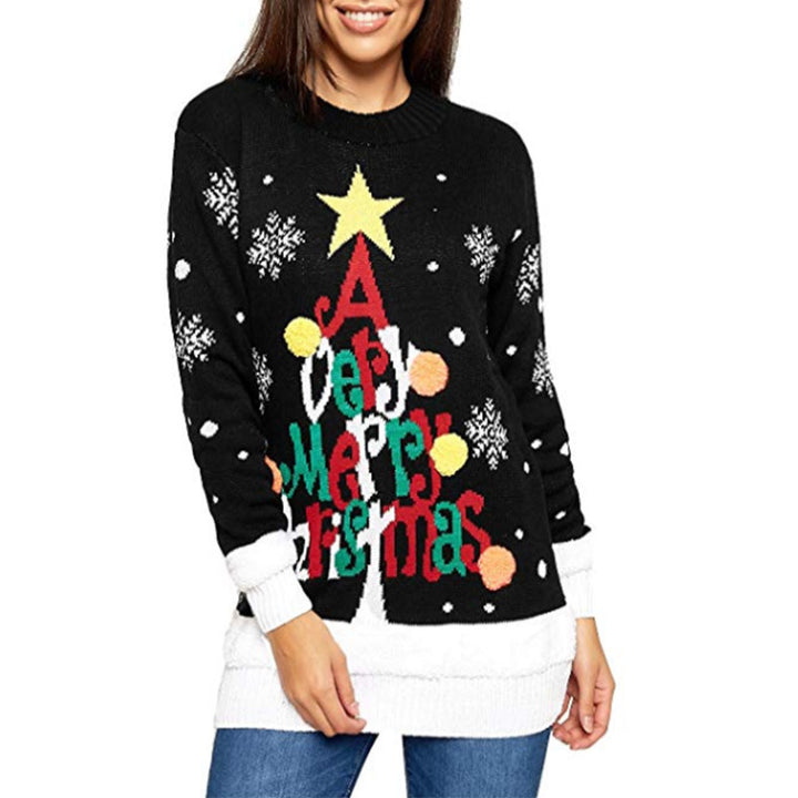 Christmas sweater for women with festive design Lune London