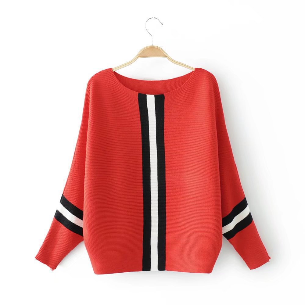 Fashionable knit sweater for women with stylish stripes Lune London