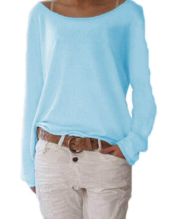 Lune London | Elegant Lightweight Sweater with Round Neck