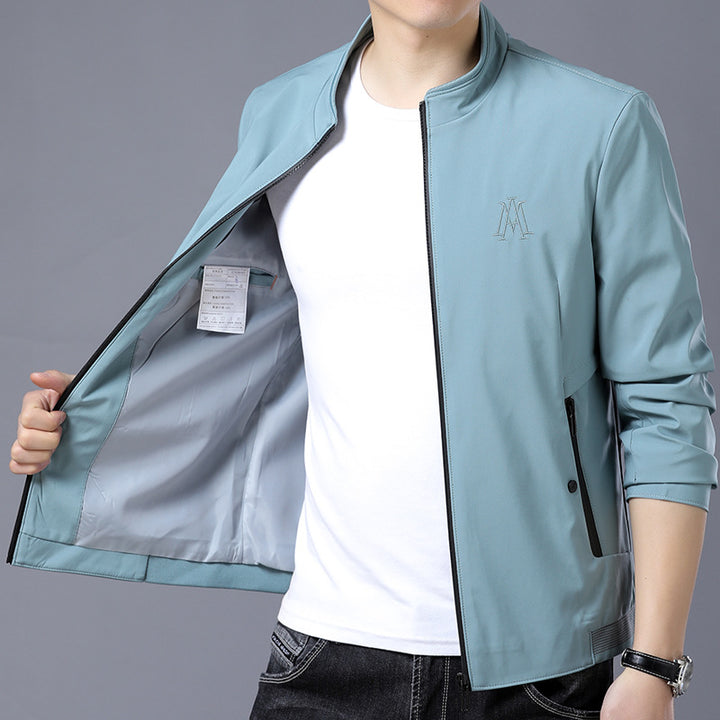 Elegant transition jacket for men with a modern cut and stylish pockets Lune London