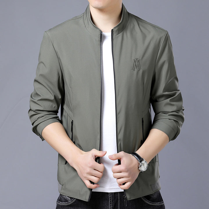 Elegant transition jacket for men with a modern cut and stylish pockets Lune London