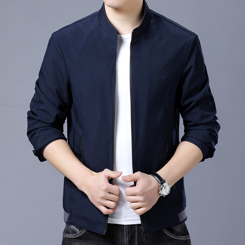 Elegant transition jacket for men with a modern cut and stylish pockets Lune London