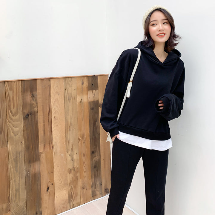 Ensemble de loisirs confortable pour femmes avec sweat à capuche décontracté et pantalon de jogging slim Chic & Stil