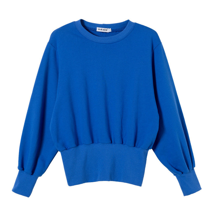 Pull décontracté pour femmes en taille oversize avec des manches en forme de ballon Chic & Stil