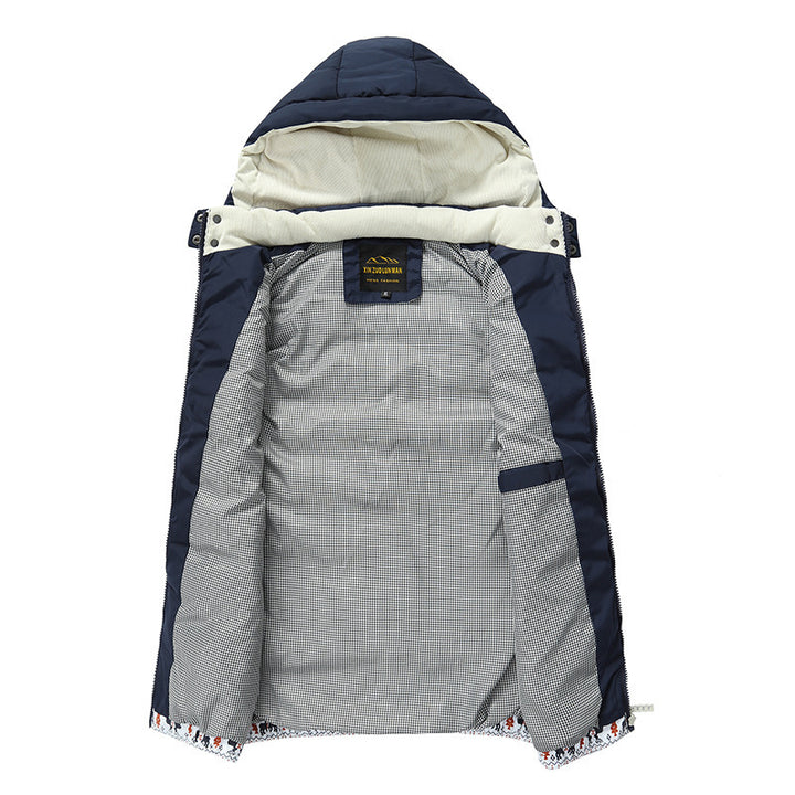 Ladies quilted hooded vest Lune London