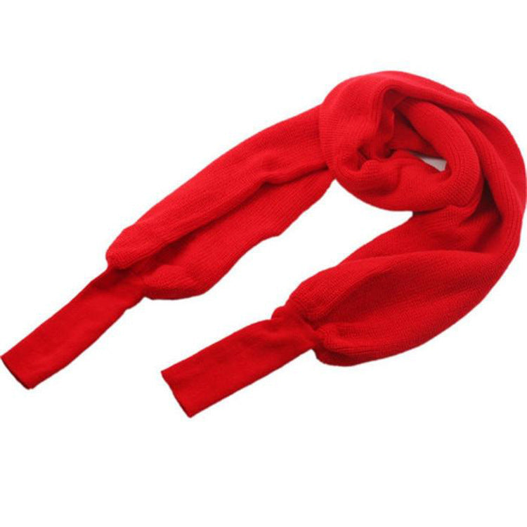 Stylish knitted scarf for women with innovative design Lune London