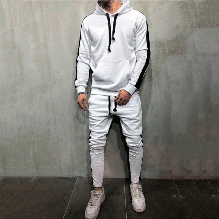 Men's Elegant Hoodie with Matching Jogging Pants Lune London