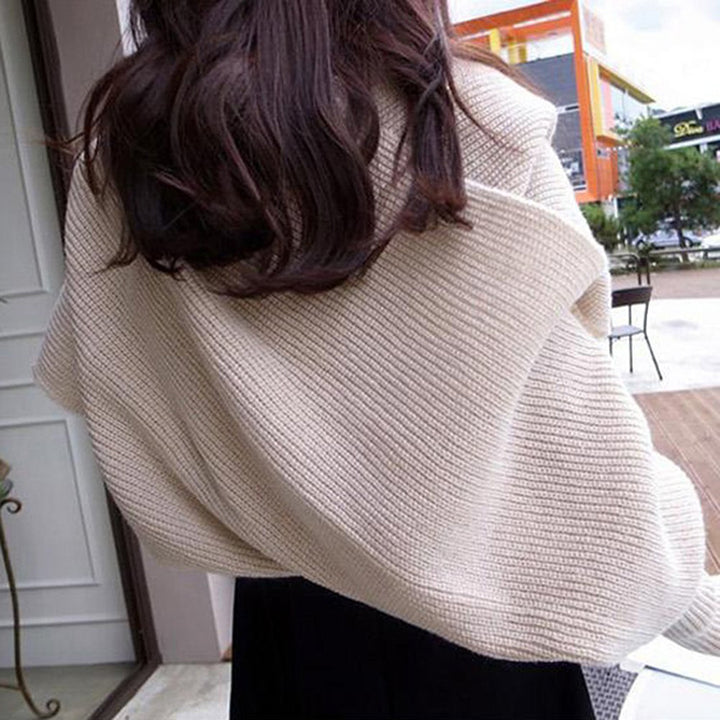Stylish knitted scarf for women with innovative design Lune London