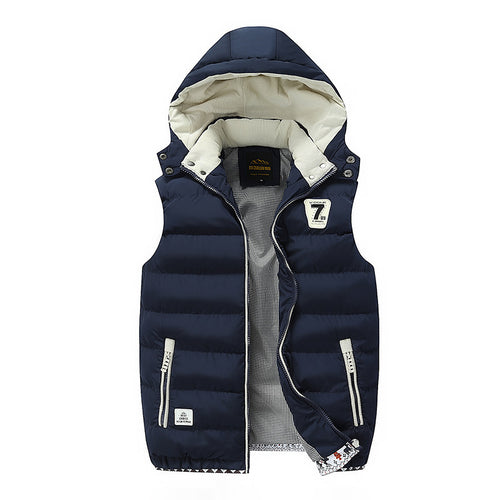 Ladies quilted hooded vest Lune London