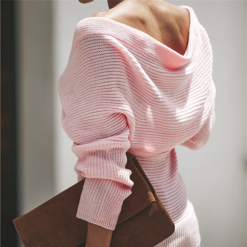 Wrap sweater for women with plunging neckline design and loose fit Lune London
