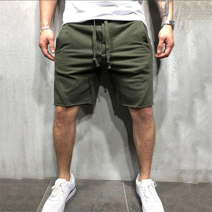 Casual sports shorts for men with adjustable drawstring and side pockets Chic and Style