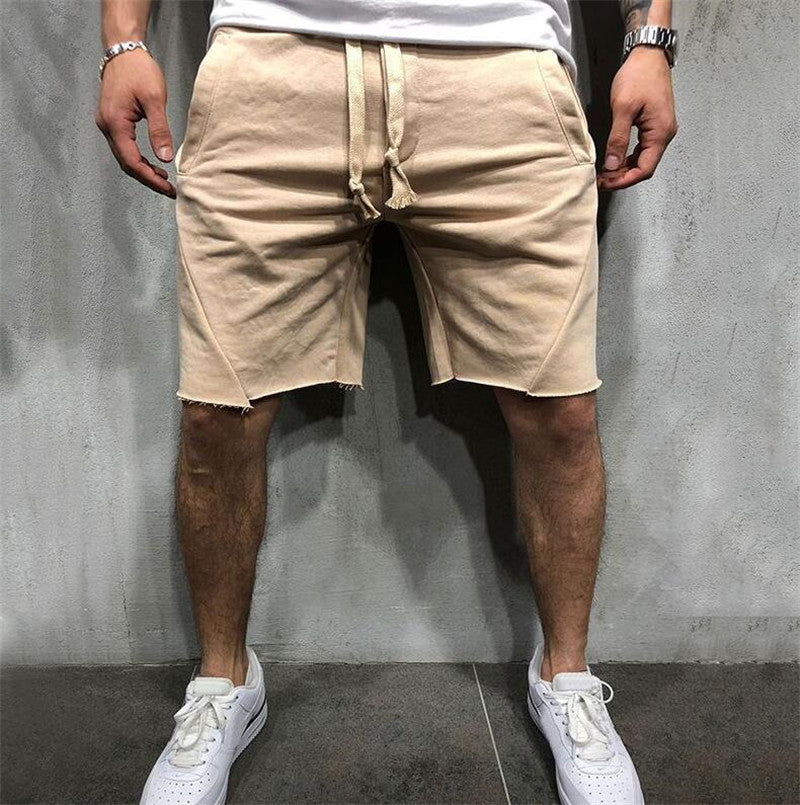 Casual sports shorts for men with adjustable drawstring and side pockets Chic and Style
