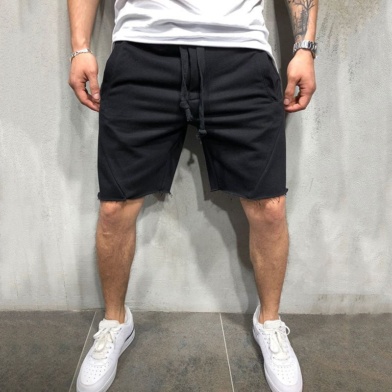 Casual sports shorts for men with adjustable drawstring and side pockets Chic and Style