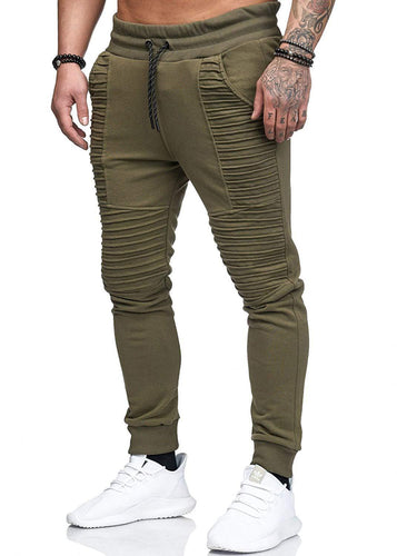 Casual joggers for men with structured inserts and elastic waistband Lune London