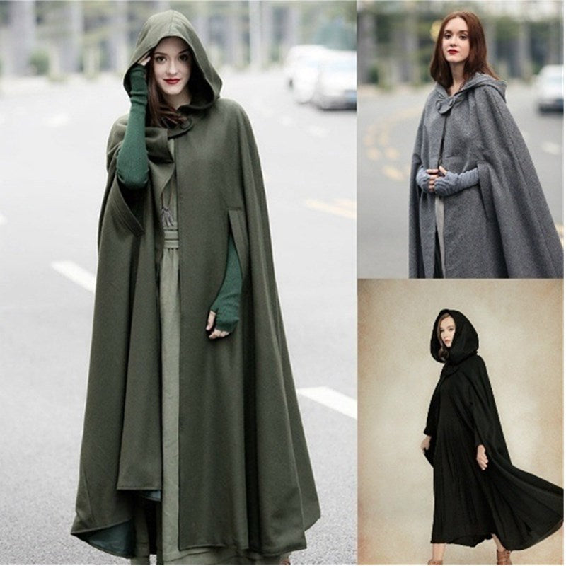 Ladies Soft Hooded Coat in High Quality Material Lune London