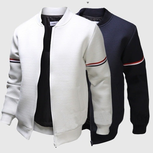 Men's sports jacket with contrasting stripes Lune London