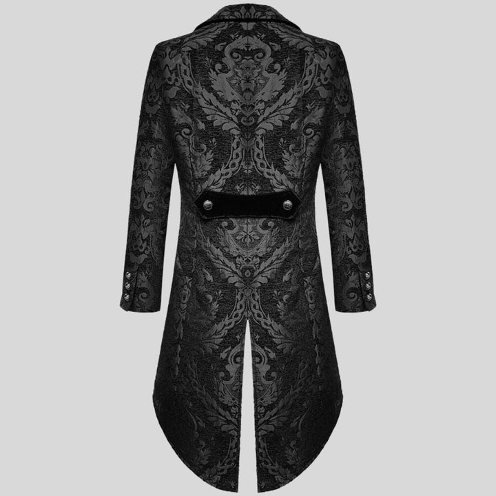Chic und Stil | Victorian Inspired Tailcoat with Embossed Brocade Pattern