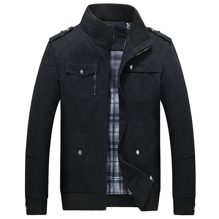 Multifunctional transition jacket for men with practical pockets Lune London
