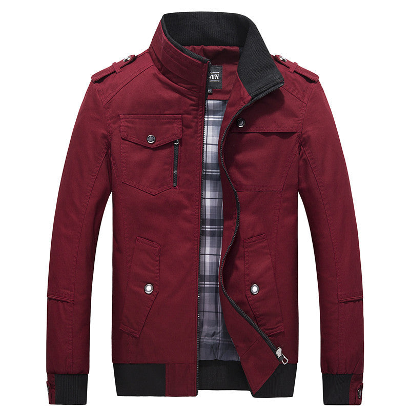 Multifunctional transition jacket for men with practical pockets Lune London