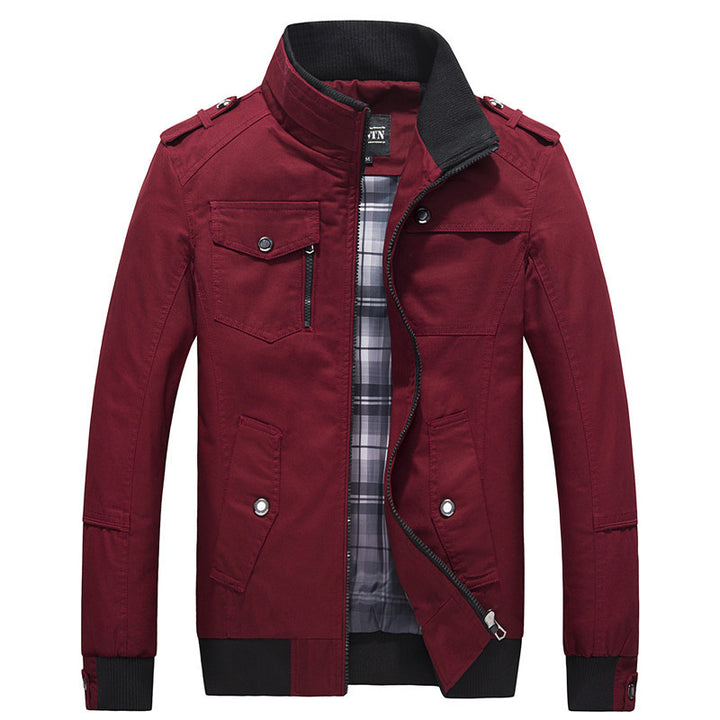 Multifunctional transition jacket for men with practical pockets Lune London