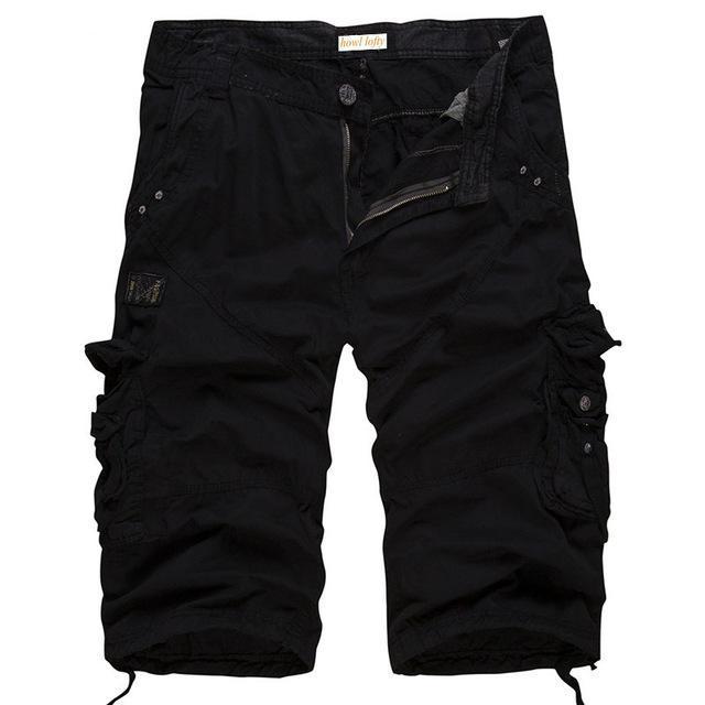 Lune London | Men Army Cargo Shorts