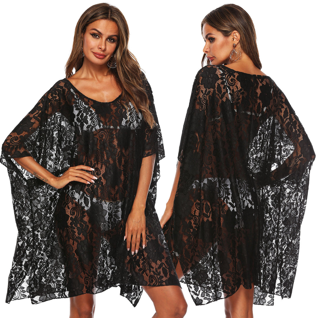 Lune London Transparent Lace Beach Dress for Women