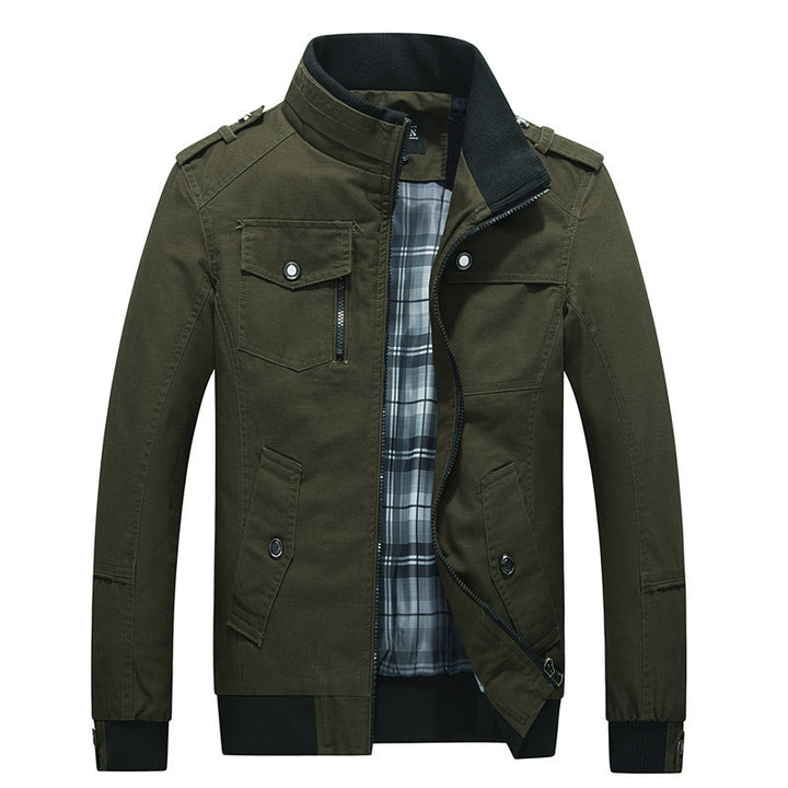 Multifunctional transition jacket for men with practical pockets Lune London