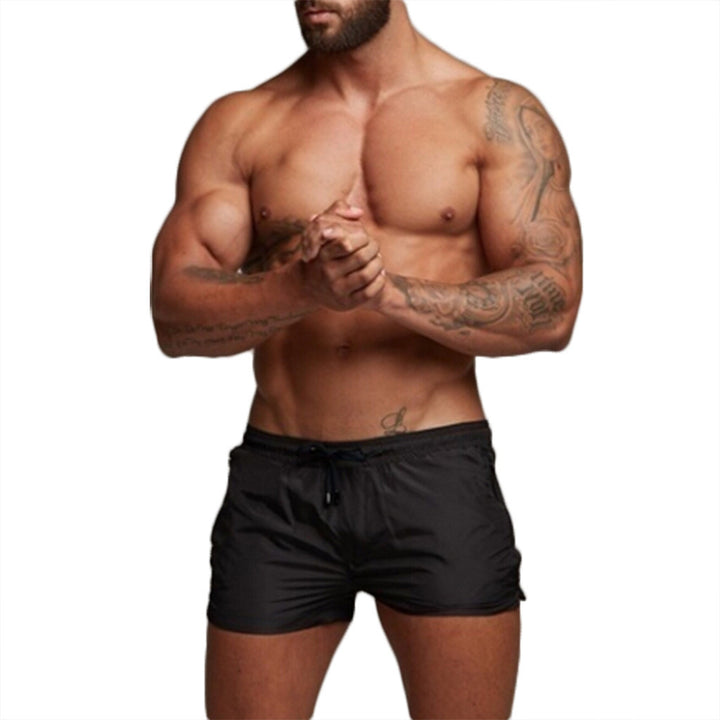 Shorts de bain sportifs pour hommes avec taille ajustable et poches latérales Lune London