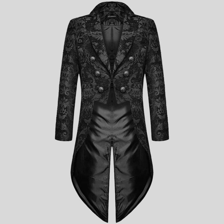 Chic und Stil | Victorian Inspired Tailcoat with Embossed Brocade Pattern