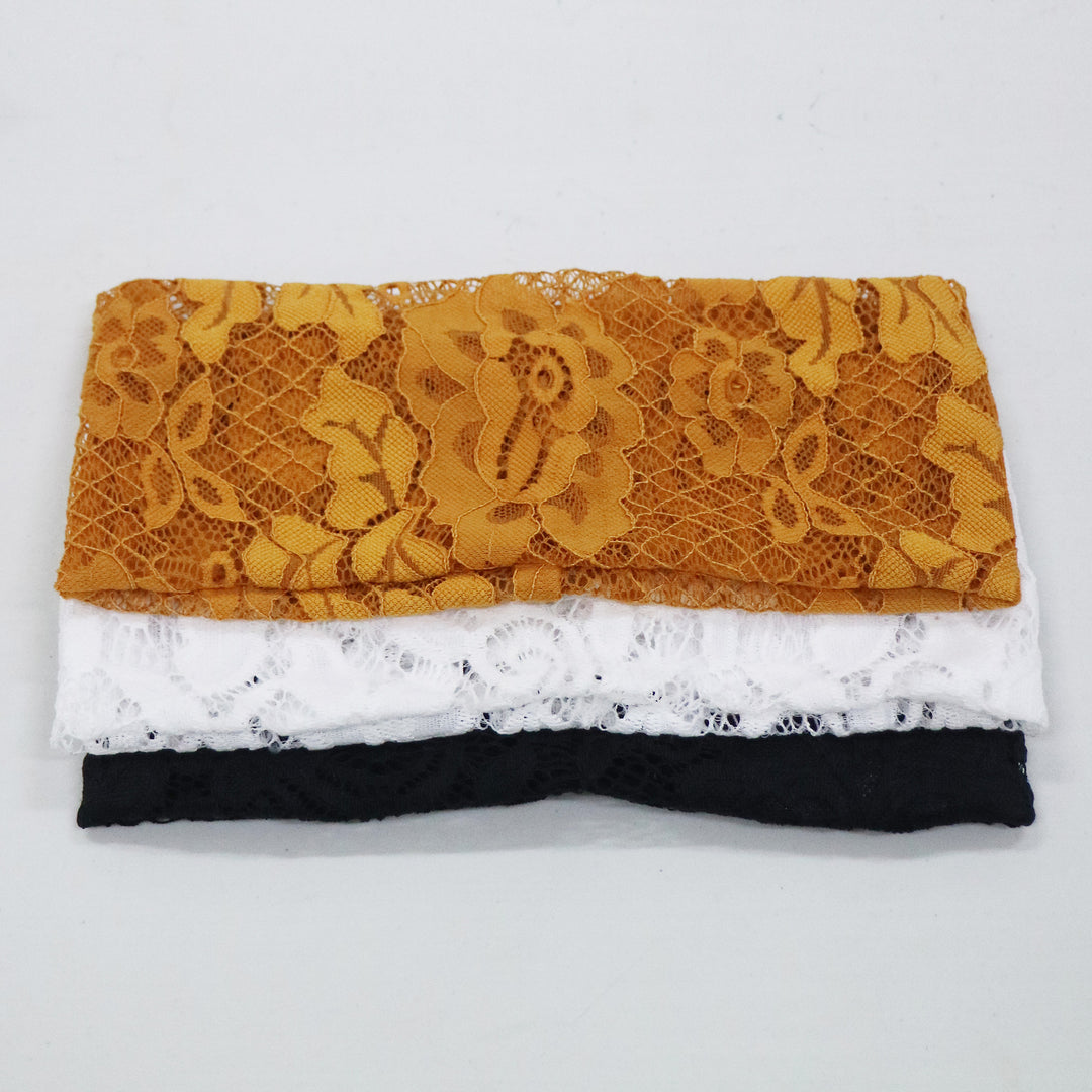 Ladies Flowers Lace Scrunchie Lune London
