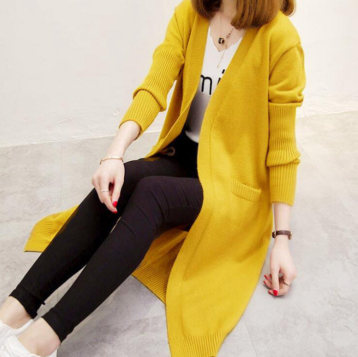 Knit cardigan for women with fashionable V-neck and relaxed fit Lune London