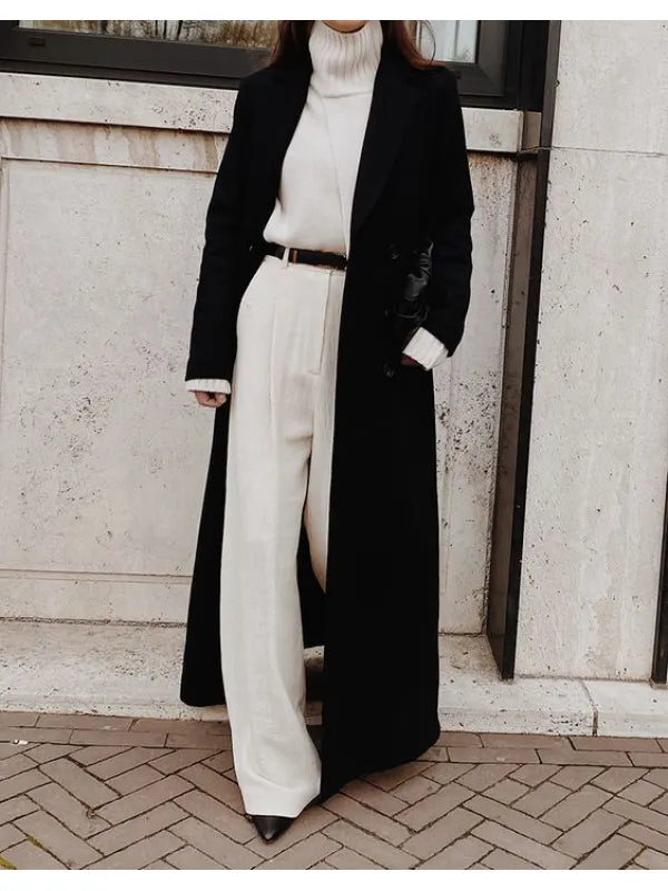 Lune London | Black Casual Winter Coat