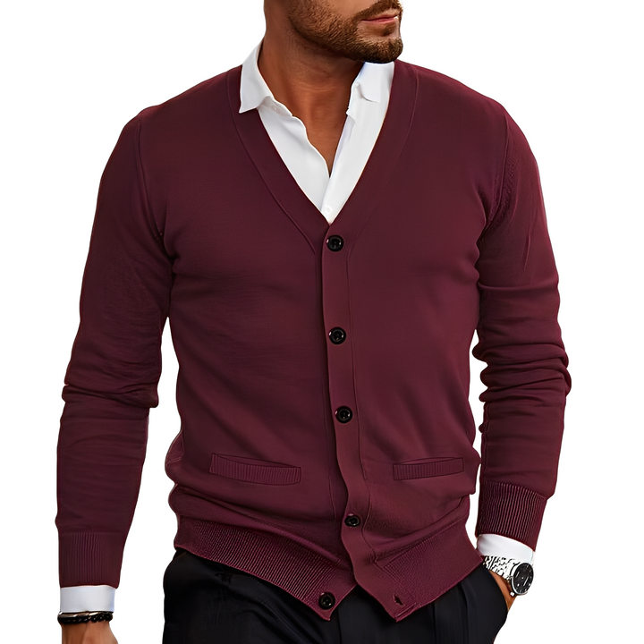 Lune London | Casual Cotton Cardigan with Buttons for Men