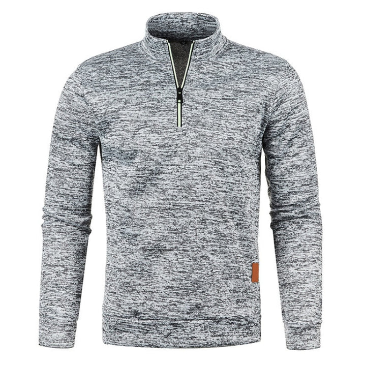 Lune London | Sweater - Warmer knitted sweater with polo collar
