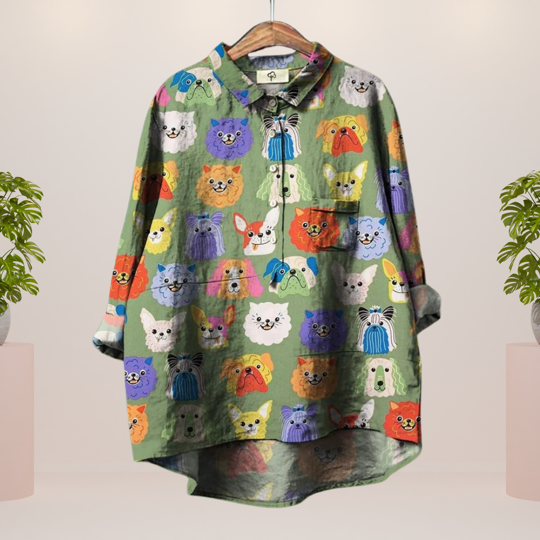 Lune London | Exclusive Women's Shirt with Art Print