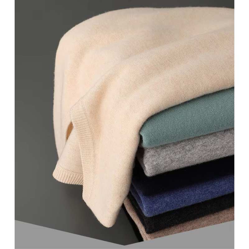 Lune London | Cashmere Sweater Men V-Neck Soft Cashmere Knit Material