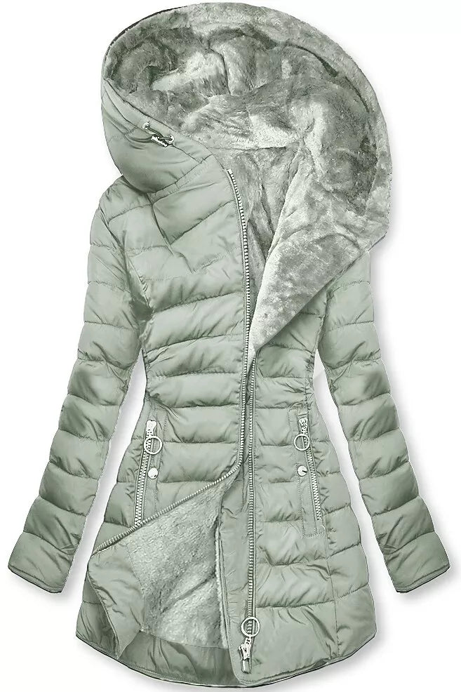 Lune London | Long Winter Jacket with Hood for Women Ideal for The Cold Season