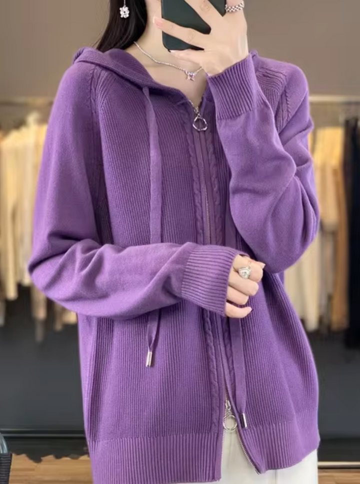 Chic und Stil | Hooded cardigan