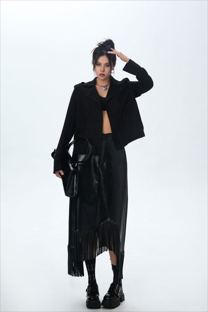 Lune London | Open Front Biker Jacket