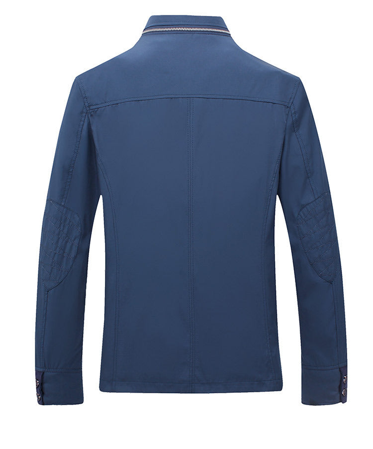 Elegant transitional jacket for men with a refined interior Lune London