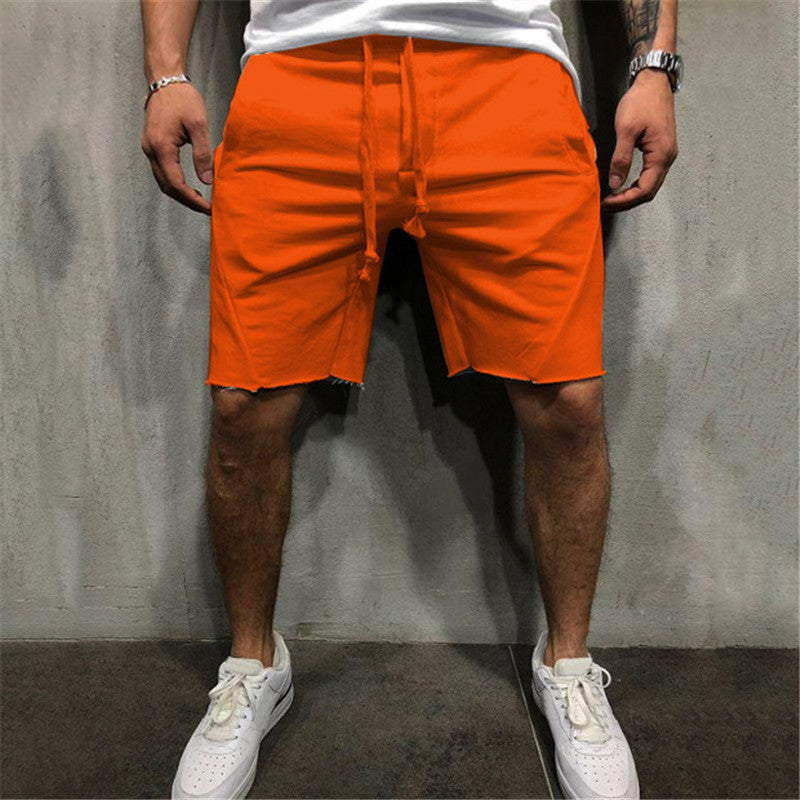 Casual sports shorts for men with adjustable drawstring and side pockets Chic and Style