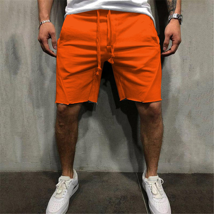 Casual sports shorts for men with adjustable drawstring and side pockets Chic and Style