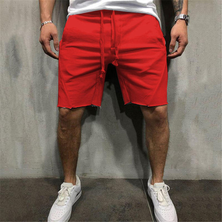 Casual sports shorts for men with adjustable drawstring and side pockets Chic and Style